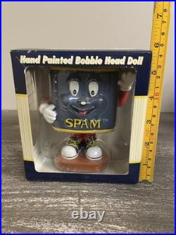 SPAM Spammy Hand Painted Bobble Head Limited Edition Vintage