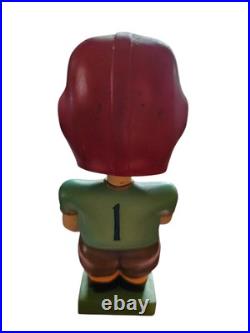 SUPER RARE! Vintage 1960's Original Authentic Football #1 Bobblehead READ! 