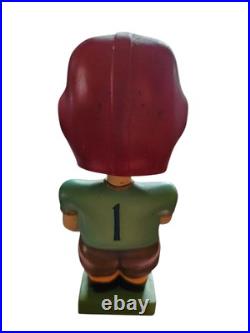 SUPER RARE! Vintage 1960's Original Authentic Football #1 Bobblehead READ! 