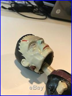 SUPER RARE Vintage Frankenstein bobble head. Nodder. Japan 1962. Super cond