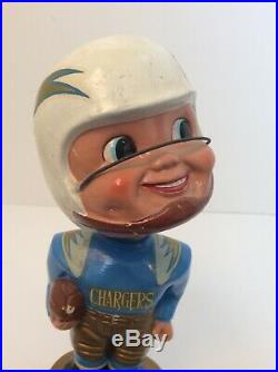 San Diego Chargers AFL 1960s Vintage Nodder Bobble Head