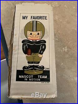 San Diego Chargers AFL 1960s Vintage Nodder Bobble Head With Original Box