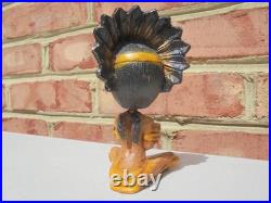 Scarce Vintage Indian Chief Native American Bobble Head Nodder Figure