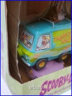Scooby Doo Bobble head 2002 Wobble Head On Mystery Machine Vintage NIB free ship