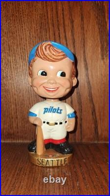 Seattle Pilots Baseball Bobblehead Nodder Vintage Original