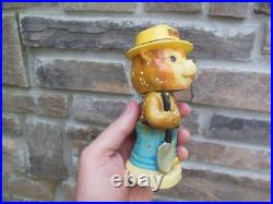Smokey The Bear Ceramic Nodder 1960's Japan Bobblehead Vintage