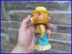 Smokey The Bear Ceramic Nodder 1960's Japan Bobblehead Vintage