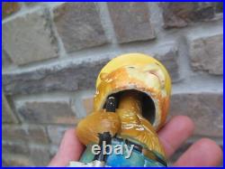 Smokey The Bear Ceramic Nodder 1960's Japan Bobblehead Vintage