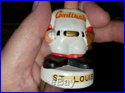 St. Louis Cardinal Mini Vintage Bobble Head/Bobbing Head/Nodder Gem Mint 1962