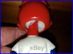 St. Louis Cardinal Mini withball Vintage Nodder/Bobble Head/Bobbing Head Gem Mint