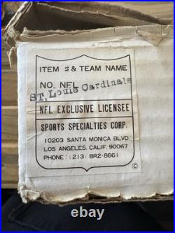 St. Louis Cardinals NFL Vintage 1968 Bobble Head Original Box Sports Specialties