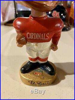 St. Louis Cardinals Vintage 1960's NFL Football Player Bobblehead Nodder