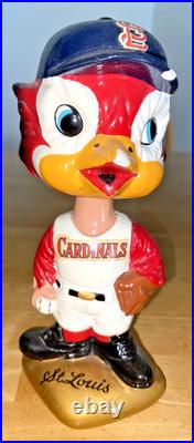 St. Louis Cardinals Vintage Mascot Retro Classic Bobblehead Nodder