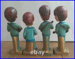 THE BEATLES Vintage Bobble Head Figures 10cm