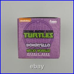 TMNT Ninja Turtles Wacky Wobbler Bobblehead Funko Rare Limited Edition Set/4 CIB