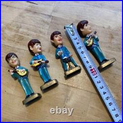 The Beatles Bobble head Doll 1964 Vintage Retro Collection Music Used JPN
