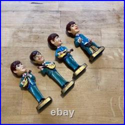 The Beatles Bobble head Doll 1964 Vintage Retro Collection Music Used JPN