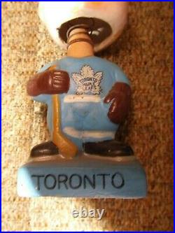 Toronto Maple Leafs Mini Nodder Bobblehead! 1960s vintage! Nod3. ENDS ON 30th