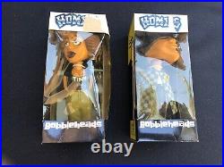 Two Vintage 2002 Homies 6 Bobblehead in Sealed Box Tiny And 8-Ball Eight