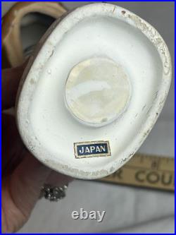 Ultra Rare Vintage 1960s Paper Mache Toes Up Nodder Bobbinhead Nodder Japan