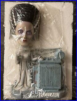 Universal Studios BRIDE of FRANKENSTEIN Vintage Monsters Bobblehead Bank MINT