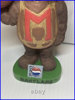 University Of Maryland Terrapins 2002 Football BobbleHead Mascot Pepsi Vintage