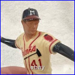 VINTAGE 1958-62 Eddie Mathews Hartland Figurine, Milwaukee Braves, SUPER NICE