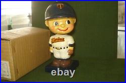 VINTAGE 1960 MINNESOTA TWINS BASEBALL BOBBING HEAD NODDER, NM/M/ w BOX, JAPAN, 6 VINTAGE 1960 MINNESOTA TWINS BASEBALL BOBBING HEAD NODDER, NM/M/ w BOX, JAPAN, 6