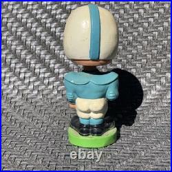 VINTAGE 1960'S COLUMBIA UNIVERSITY LIONS FOOTBALL TOES UP BOBBLEHEAD Rare