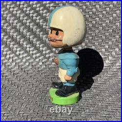 VINTAGE 1960'S COLUMBIA UNIVERSITY LIONS FOOTBALL TOES UP BOBBLEHEAD Rare