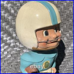 VINTAGE 1960'S COLUMBIA UNIVERSITY LIONS FOOTBALL TOES UP BOBBLEHEAD Rare