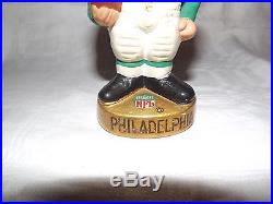 Vintage 1960's Philadelphia Eagles NFL Bobble Head/nodder Gold Oval Base Vintage 1960's Philadelphia Eagles NFL Bobble Head/nodder Gold Oval Base