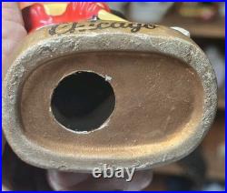 VINTAGE 1960's CHICAGO BLACKHAWKS Hockey Gold Base Bobble Head Nodder