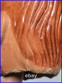 VINTAGE 1960's CHICAGO BLACKHAWKS Hockey Gold Base Bobble Head Nodder