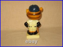 VINTAGE 1960's DETROIT TIGERS BOBBLEHEAD MADE IN JAPAN WHITE BASE RARE VINTAGE 1960's DETROIT TIGERS BOBBLEHEAD MADE IN JAPAN WHITE BASE RARE