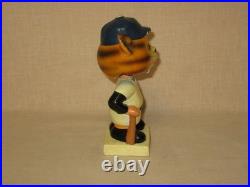 VINTAGE 1960's DETROIT TIGERS BOBBLEHEAD MADE IN JAPAN WHITE BASE RARE VINTAGE 1960's DETROIT TIGERS BOBBLEHEAD MADE IN JAPAN WHITE BASE RARE