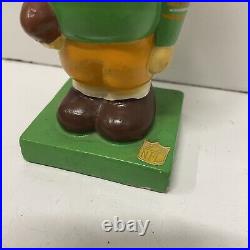 VINTAGE 1960's GREEN BAY PACKERS BOBBLEHEAD NODDER OFFICIAL NFL COLLECTIBLE RARE
