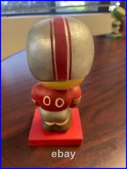VINTAGE 1960's NFL SAN FRANCISCO 49ERS BOBBLE HEAD NODDER FOOTBALL PLAYER