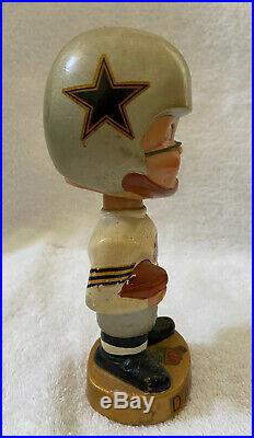 VINTAGE 1960s AFL NFL DALLAS COWBOYS BOBBLEHEAD NODDER BOBBLE HEAD