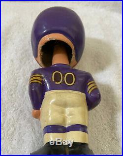 VINTAGE 1960s AFL NFL MINNESOTA VIKINGS BOBBLEHEAD NODDER BOBBLE HEAD