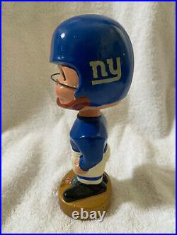 VINTAGE 1960s AFL NFL NEW YORK GIANTS FOOTBALL BOBBLEHEAD NODDER BOBBLE HEAD