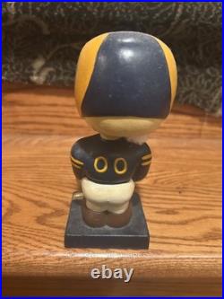 VINTAGE 1960s Los Angeles Rams Square Base NODDER/BOBBLEHEAD