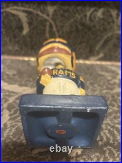 VINTAGE 1960s Los Angeles Rams Square Base NODDER/BOBBLEHEAD