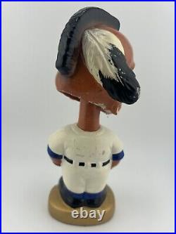 VINTAGE 1960s MLB ATLANTA BRAVES BASEBALL BOBBLEHEAD NODDER GOLD BASE