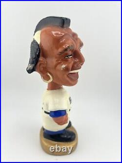 VINTAGE 1960s MLB ATLANTA BRAVES BASEBALL BOBBLEHEAD NODDER GOLD BASE