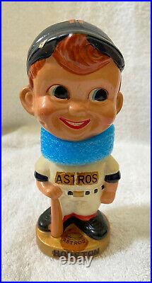 VINTAGE 1960s MLB HOUSTON ASTROS BASEBALL BOBBLEHEAD NODDER BOBBLE HEAD