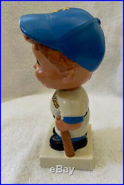 VINTAGE 1960s MLB KANSAS CITY ATHLETICS BASEBALL BOBBLEHEAD NODDER BOBBLE HEAD