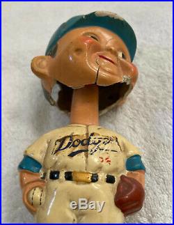 VINTAGE 1960s MLB LOS ANGELES DODGERS BOBBLEHEAD NODDER BOBBLE HEAD KOUFAX