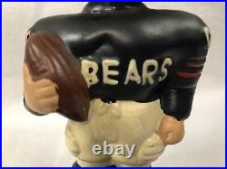 VINTAGE 1960s NFL CHICAGO BEARS TOES UP BOBBLEHEAD NODDER BOBBLE HEAD