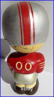 VINTAGE 1960s NFL FOOTBALL SAN FRANCISCO 49er's BOBBLEHEAD NODDER Japan